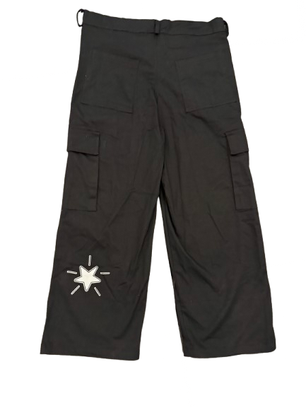 Black Cargo Pants